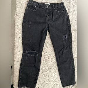 Abercrombie & Fitch high rise The Mom curve love jeans (31/12R)